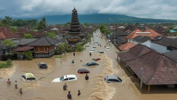 RECORD BALI FLOODS EXPOSE CONTRACTOR FAILURE