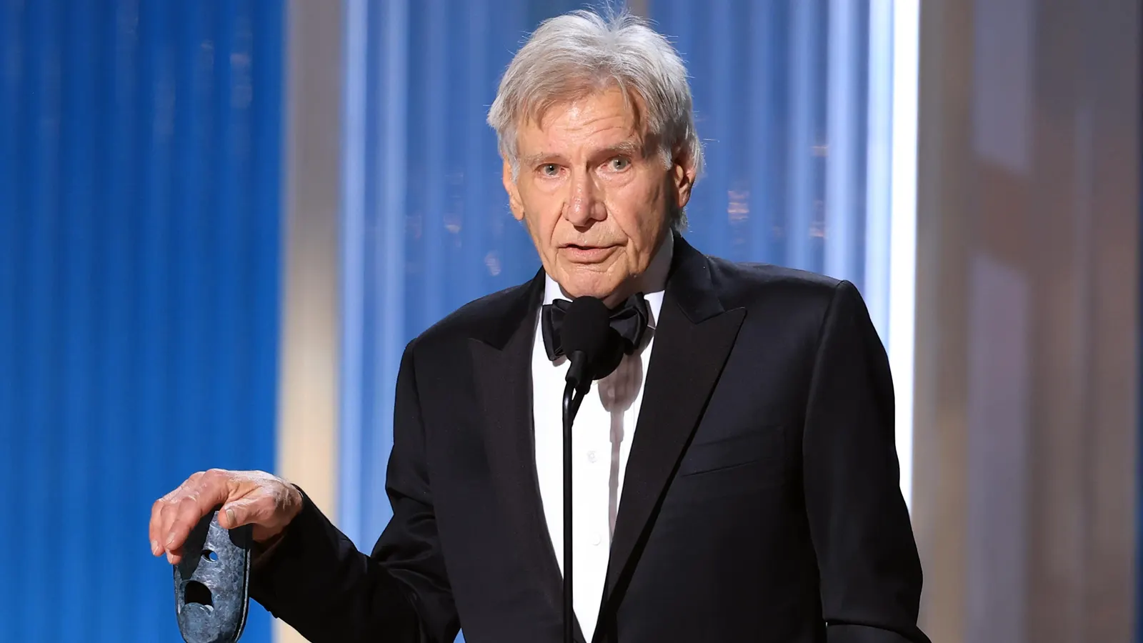 Harrison Ford’s Visibly Emotional Speech For SAG Life Achievement Award
