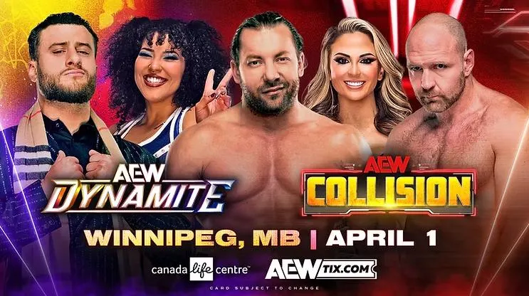 AEW Dynamite Match Card, Start Time For April 1, 2026