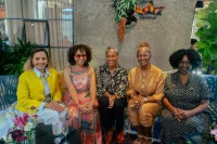 Mara Brock Akil And Congresswoman Sydney Kamlager-Dove Share How Storytelling Shapes Black Maternal Health