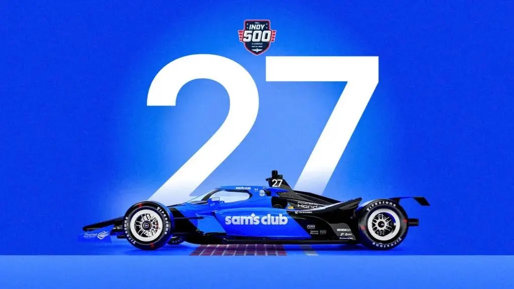 Sam’s Club Joins Andretti Global As Indy 500 Sponsor For Kyle Kirkwood