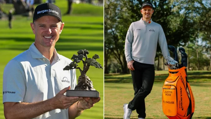 Justin Rose Begins New Partnership With McLaren Golf