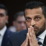 FBI Backs Kash Patel After Report Says He Owns Personalized Bourbon Stash