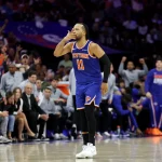 Knicks Take 3-0 Series Lead As New York Fans Celebrate In Philadelphia