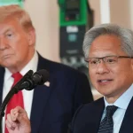 Trump Refutes Media Reports And Says Nvidia’s Jensen Has Joined His Trip To China