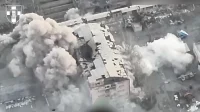 A Ukrainian Ground Robot Drove Into A Russian-Held Building And Blew It Up