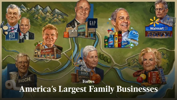 Forbes Unveils Its Inaugural Ranking Of The Top Family Businesses Featuring America’s Biggest Family Companies Driving Jobs, Growth And Generational Success