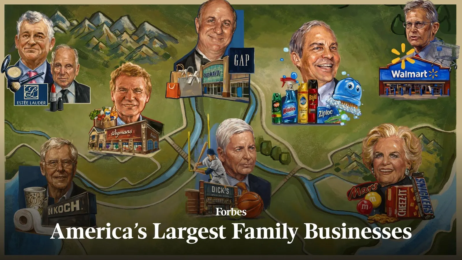 Forbes Unveils Its Inaugural Ranking Of The Top Family Businesses Featuring America’s Biggest Family Companies Driving Jobs, Growth And Generational Success
