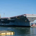 Secretary Of Defense Hegseth Welcomed Home U.S. Navy Supercarrier