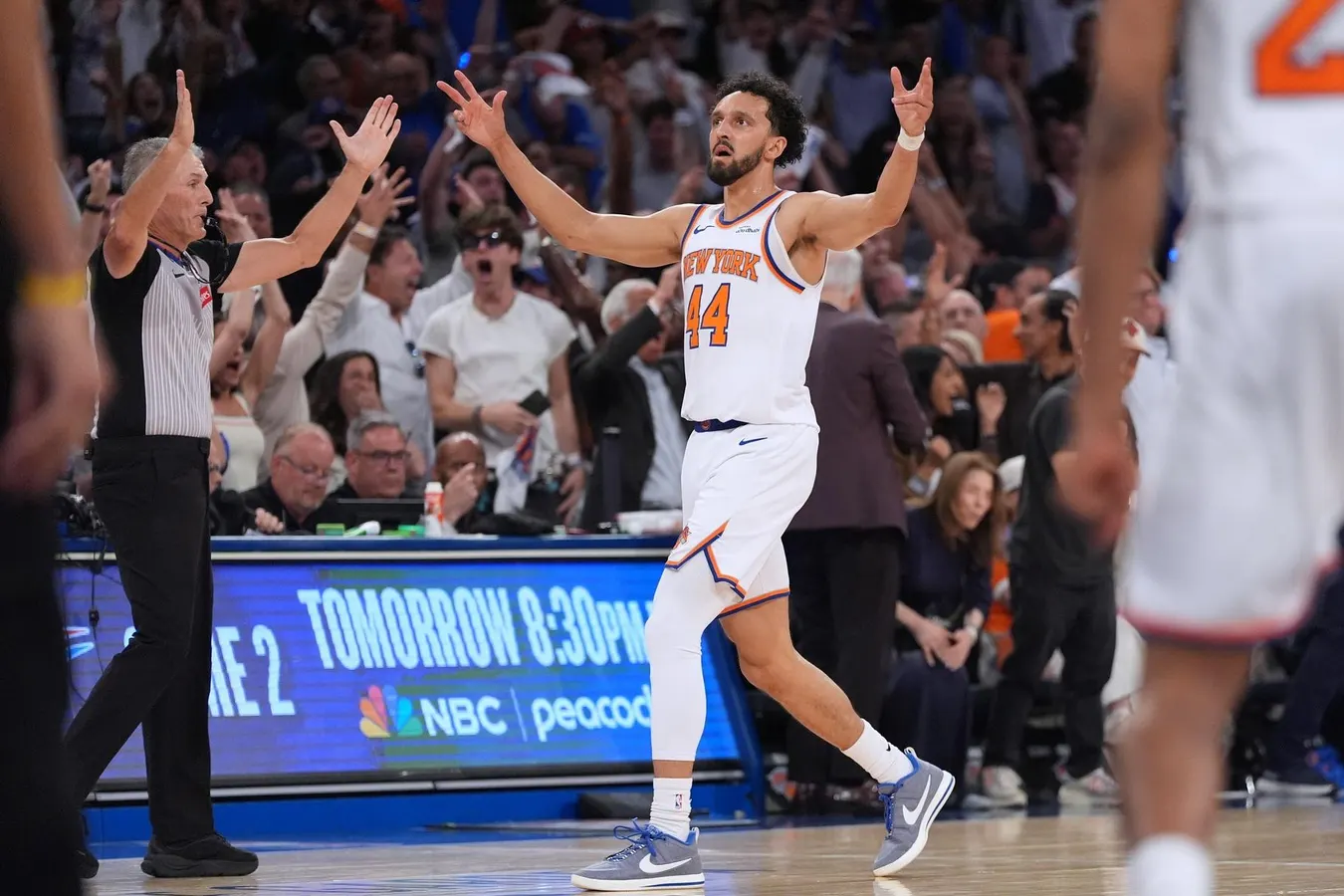 Landry Shamet Helps Knicks Overcome 22-Point Deficit In Game 1 Win