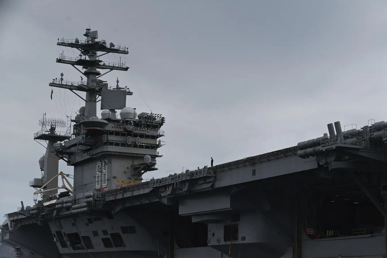 The Oldest U.S. Navy Supercarrier Is Now Operating In The Caribbean
