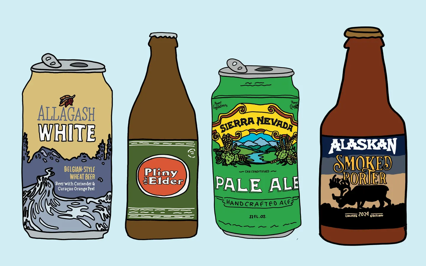 Mt. Rushmore Of Craft Beer? Four Modern Classics To Try