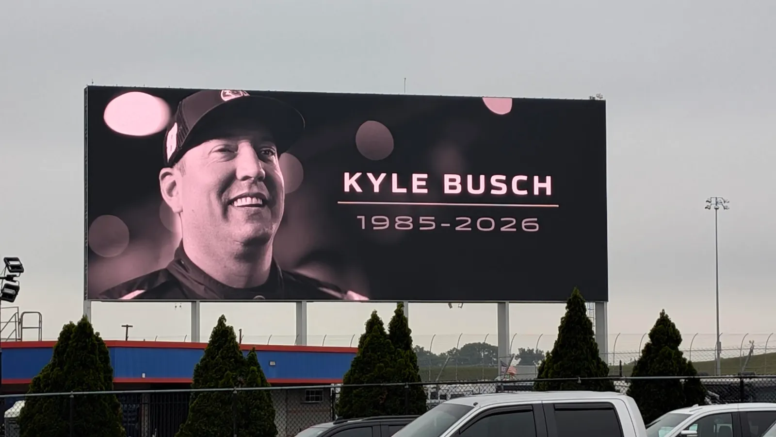 Charlotte Motor Speedway Becomes A Memorial For Kyle Busch