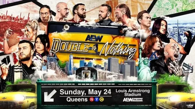 AEW Double Or Nothing 2026 Match Card, Start Time, Streaming Info