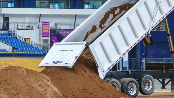 Rays Grounds Crew Had Its Hands Full Moving Back Into Tropicana Field