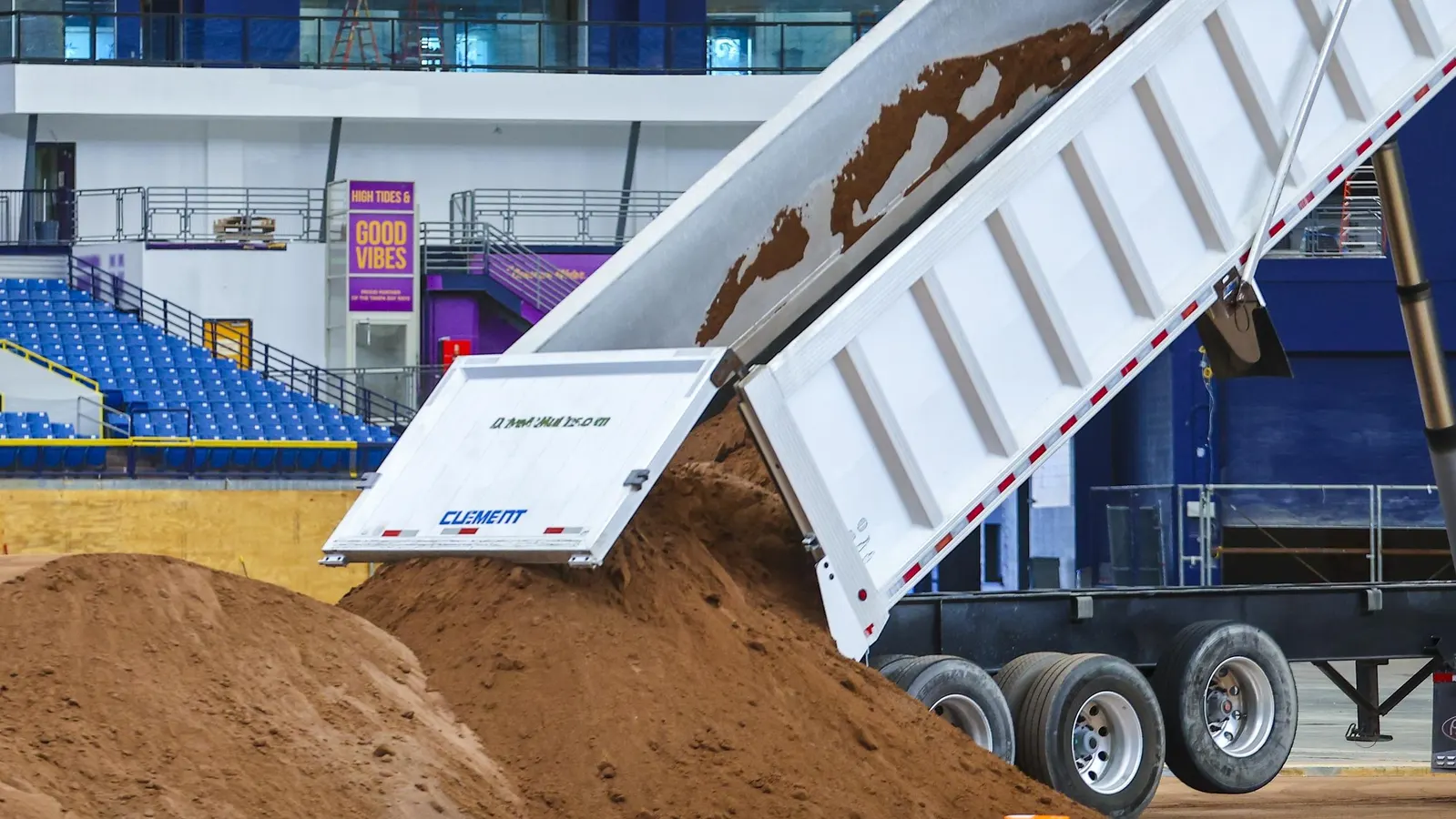 Rays Grounds Crew Had Its Hands Full Moving Back Into Tropicana Field