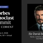 David Beckham To Speak At Forbes Iconoclast 2026 Summit, Convening The World’s Most Influential Business Leaders