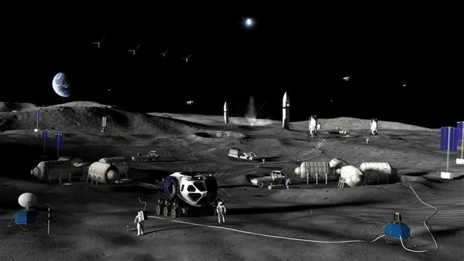 NASA Picks Bezos’s Blue Origin Over SpaceX For Key Moon Base Mission