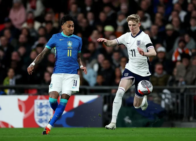 New Barcelona Signing Anthony Gordon And Raphinha Set For Battle