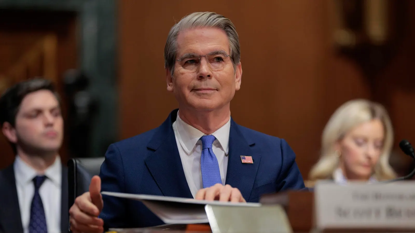 Bessent Refuses To Discuss Trump’s IRS Settlement In Testy Senate Hearing