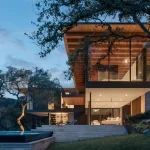 A Parallel Architecture Defies Gravity On A Hillside Outside Austin