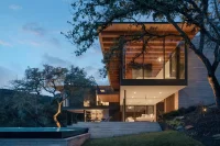 A Parallel Architecture Defies Gravity On A Hillside Outside Austin