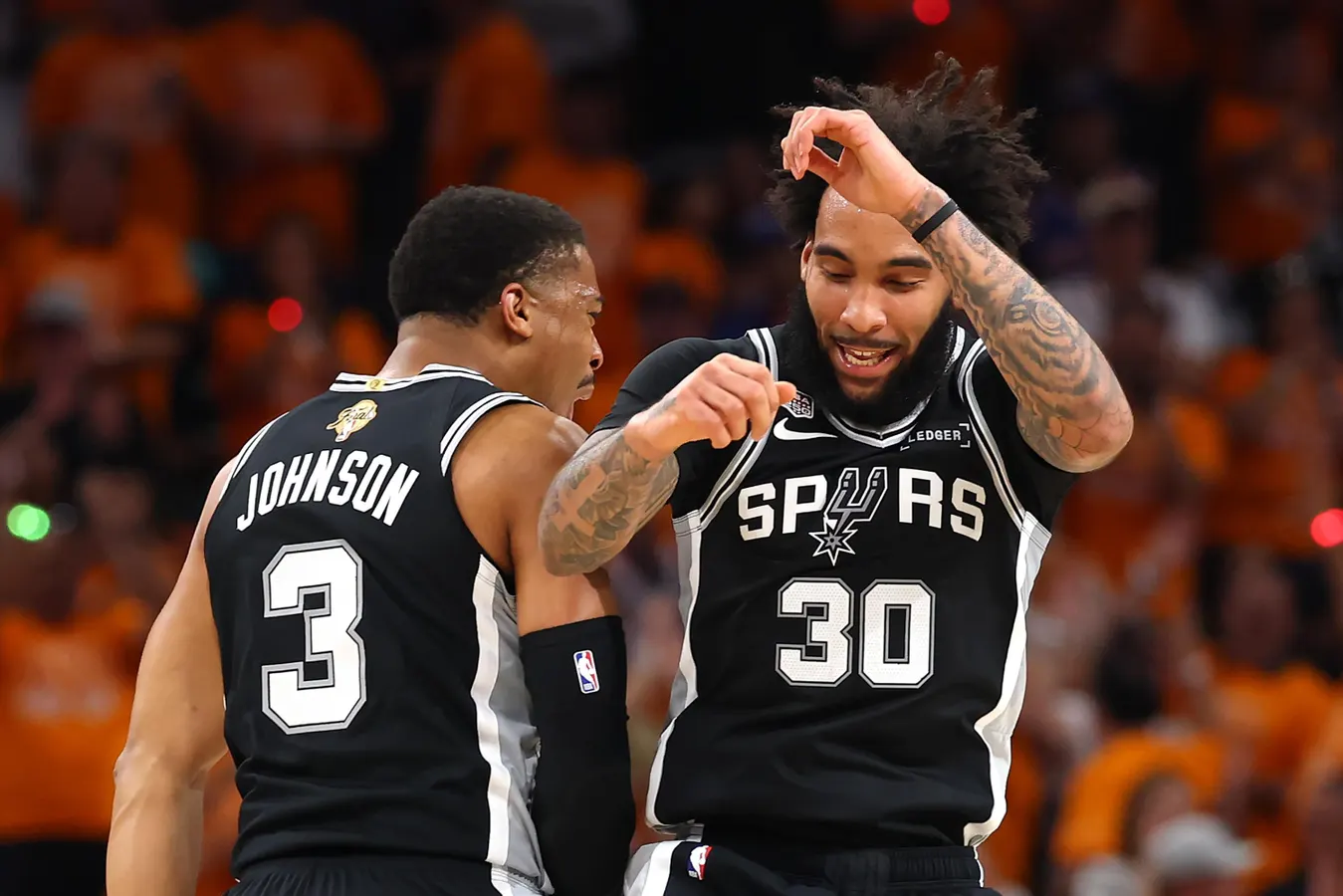 Julian Champagnie Returns Home Seeking NBA Title As Spurs Hold Contract Option