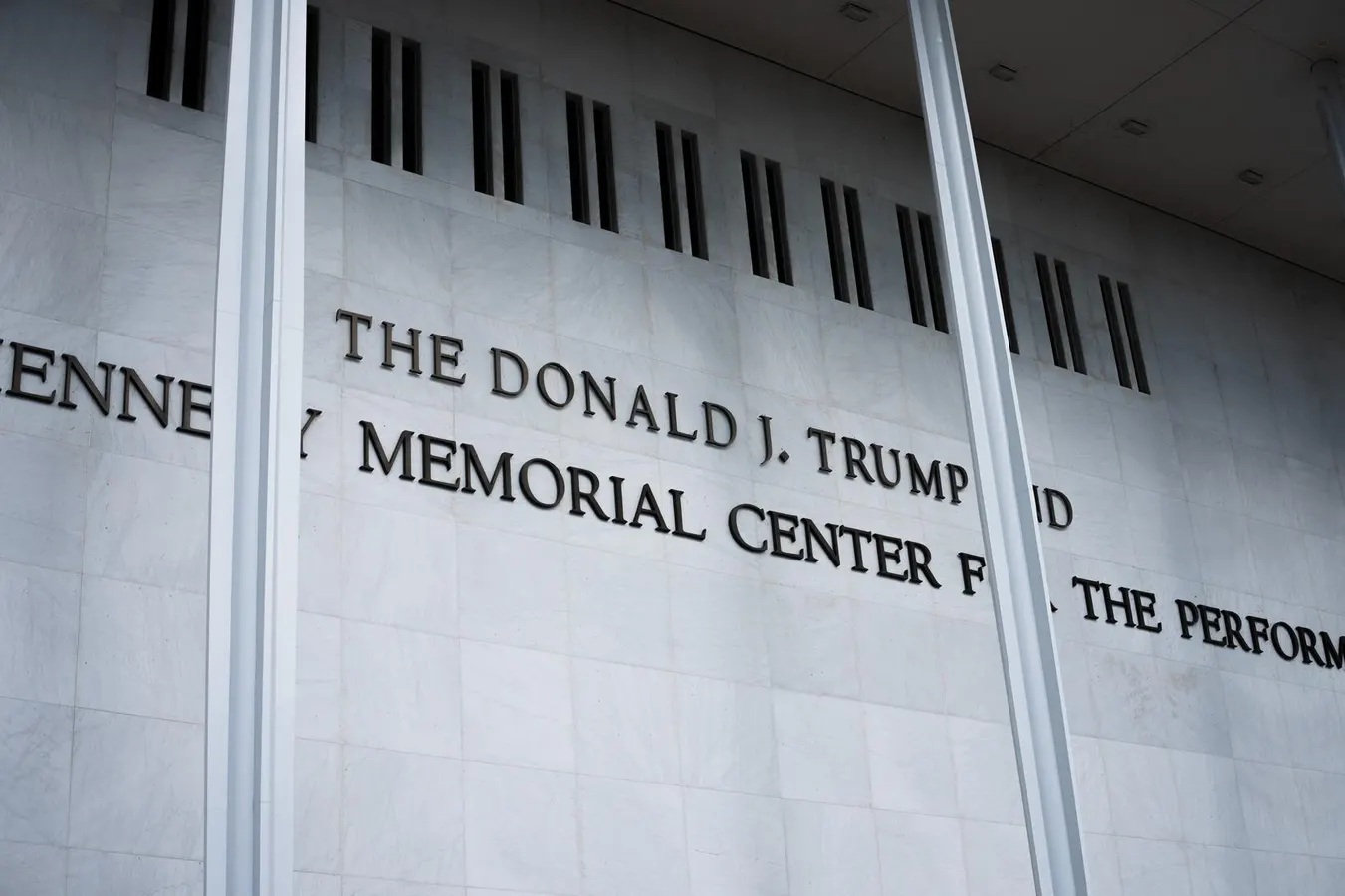 Kennedy Center Website Drops Trump Name—But It’s Still On The Building