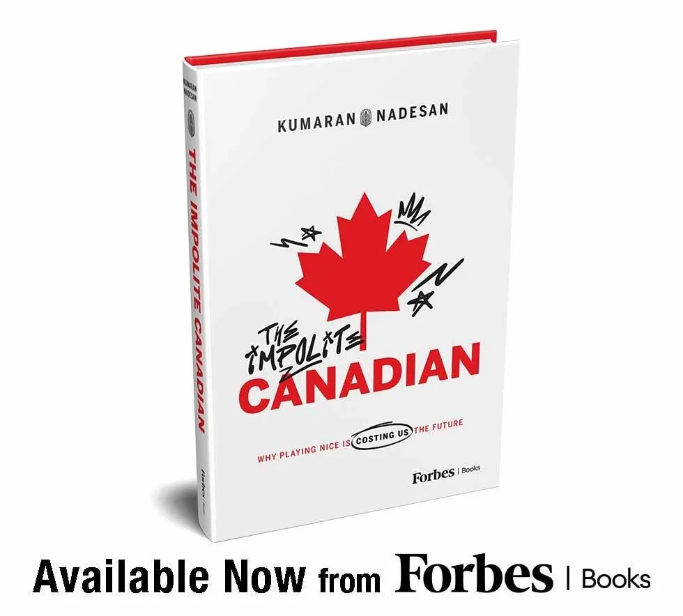 New Book Makes A Bold Call For Canadians To Stop Playing Small On The World Stage