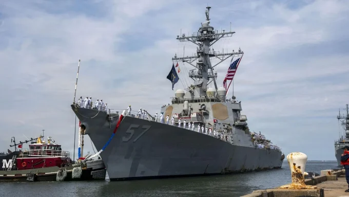 A U.S. Navy Destroyer Just Completed 11-Month-Long Epic Deployment