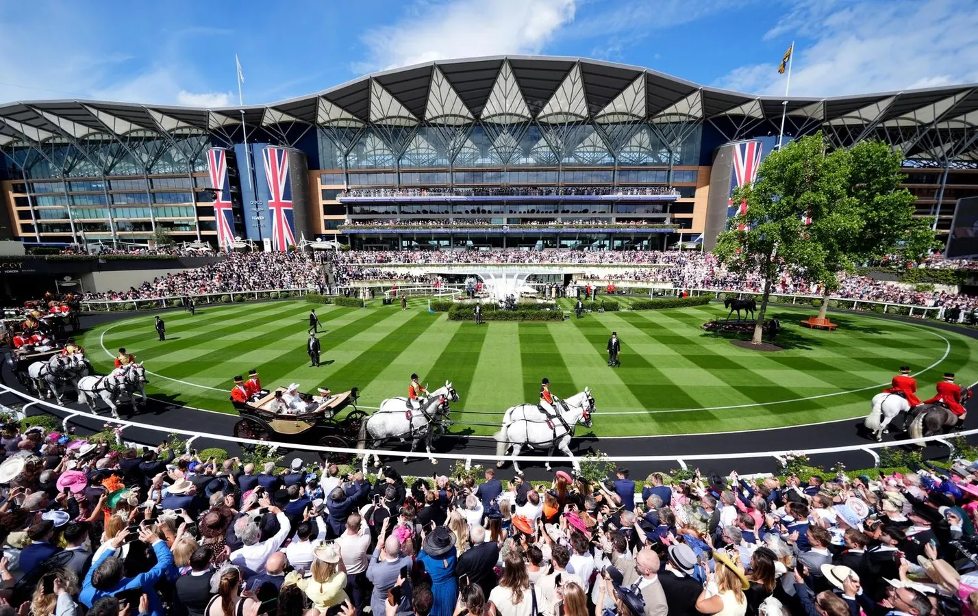 The King, The Contenders, The Landaus, The Royal Box