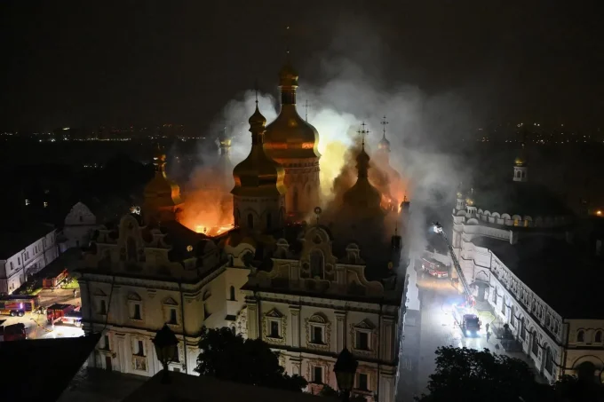 Notre-Dame Burned. Kyiv’s Cathedral Was Destroyed.