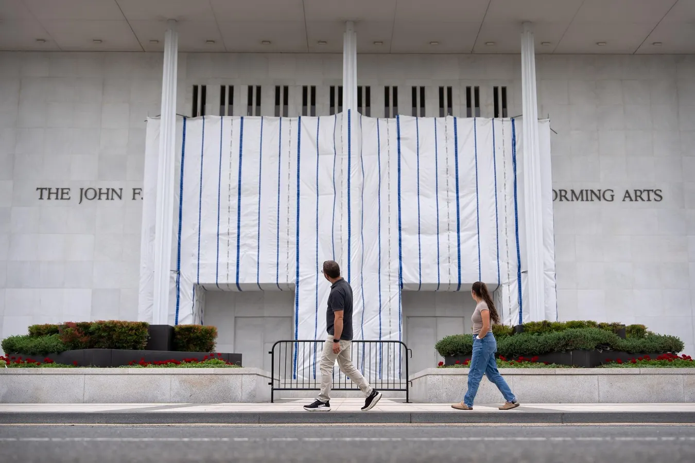 Why Are Kennedy Center Tarps Still Up 10 Days Later? To ‘Massage Broken Egos,’ Filing Claims