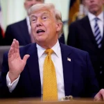 Trump Says 6 Arrested For Allegedly Vandalizing Reflecting Pool