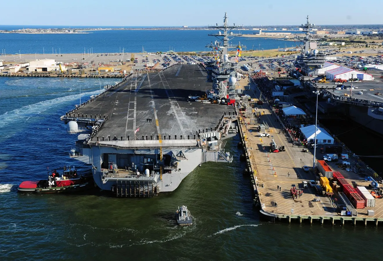 US Navy’s Second Oldest Aircraft Carrier Has New Multimedia Facility
