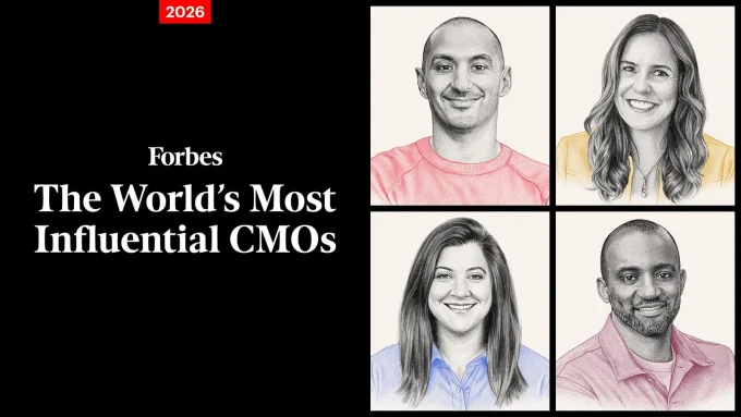 Forbes Reveals Its 14th Annual List Of The World’s Most Influential CMOs