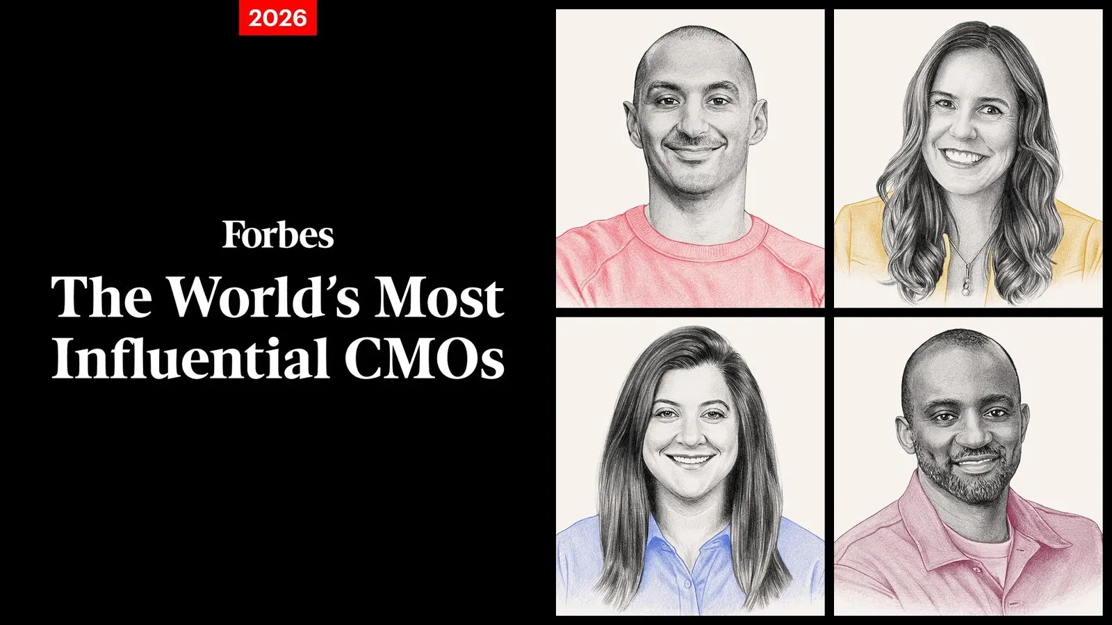 Forbes Reveals Its 14th Annual List Of The World’s Most Influential CMOs