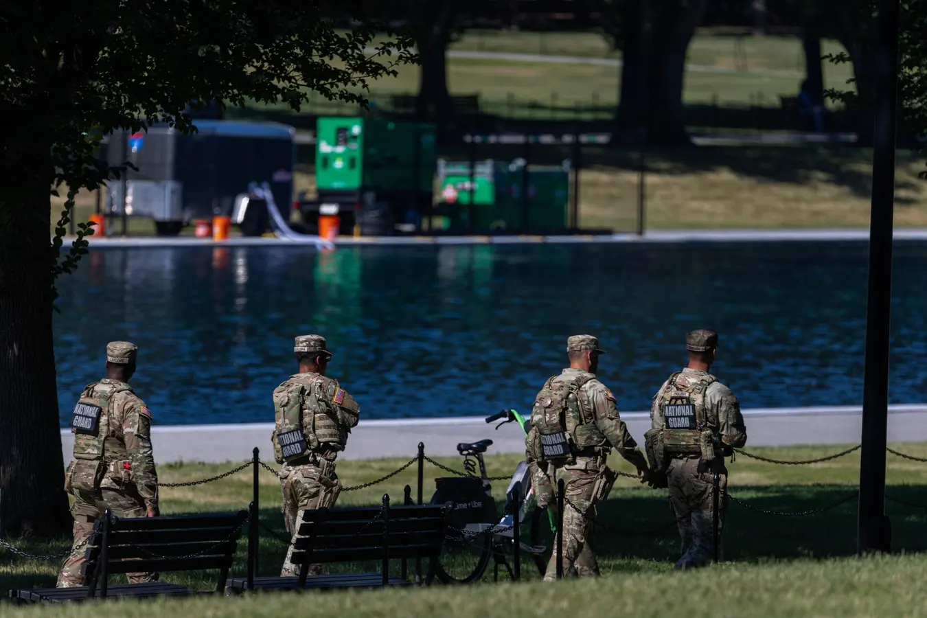 Reflecting Pool Won’t Be Drained Until After July 4, Filing Shows