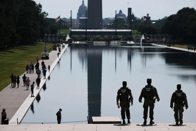 At Least Seven Now Arrested For Reflecting Pool Vandalism