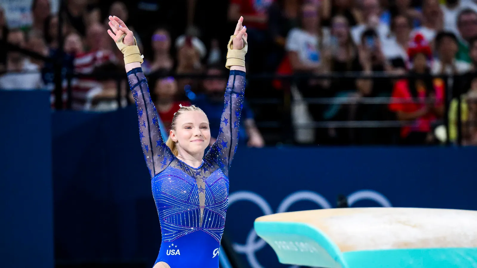 Jade Carey Wins Vault and Floor Gold in Elite Gymnastics Return