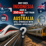Why Does Indonesia Have a 350 km/h Fast Train While Australia Still Struggles With Average-Speed Rail?