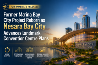 FOR IMMEDIATE RELEASE: Former Marina Bay City Project Reborn as Nesara Bay City Advances Landmark Convention Centre Plans