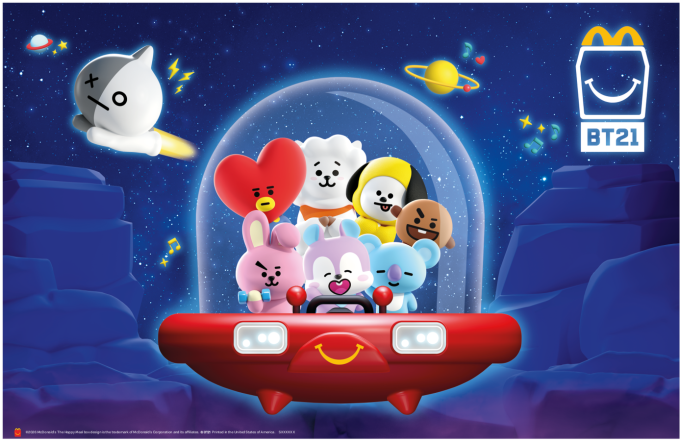 McDonald’s Reveals More Details On BT21 X Happy Meal Collaboration