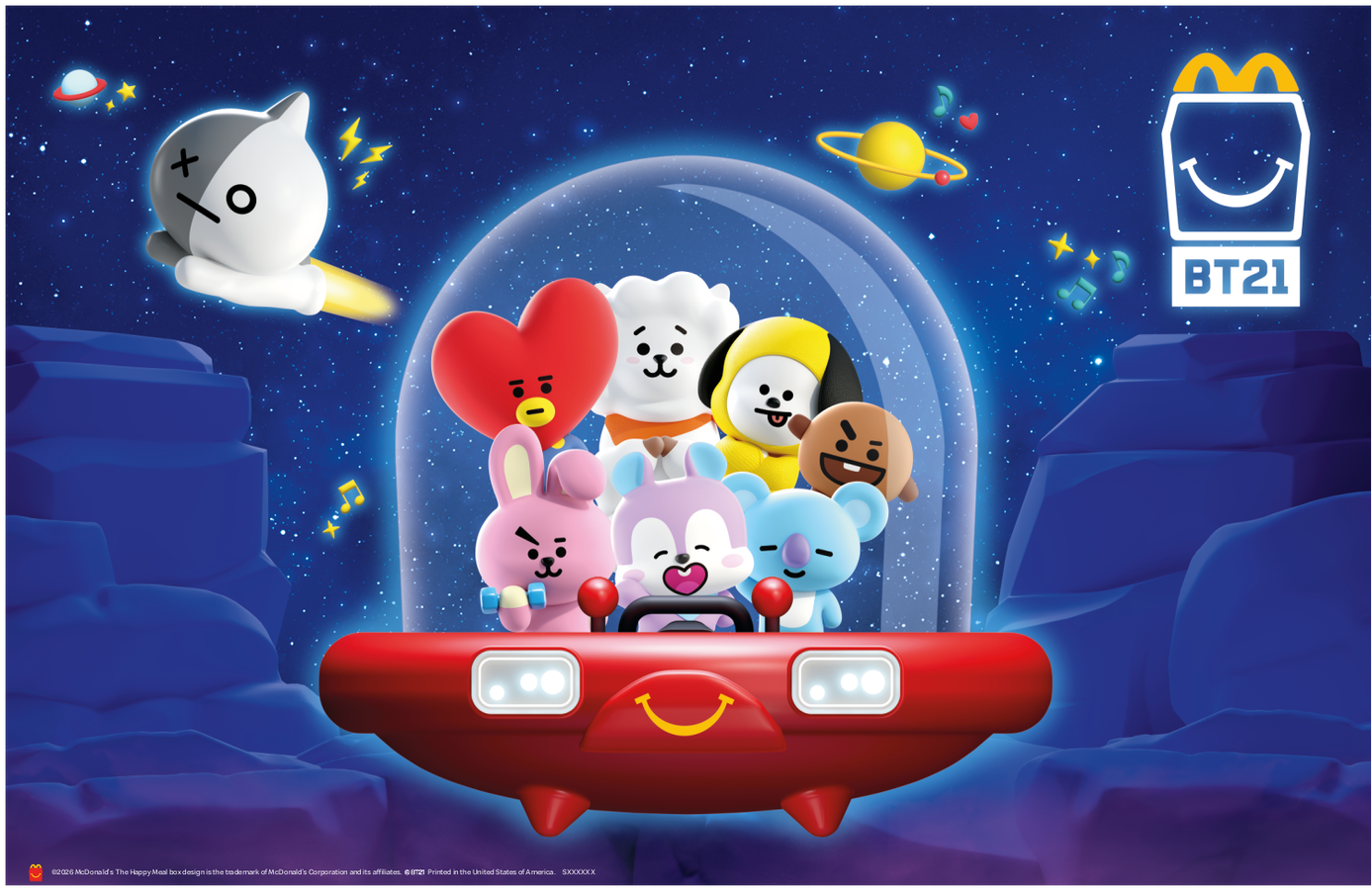 McDonald’s Reveals More Details On BT21 X Happy Meal Collaboration