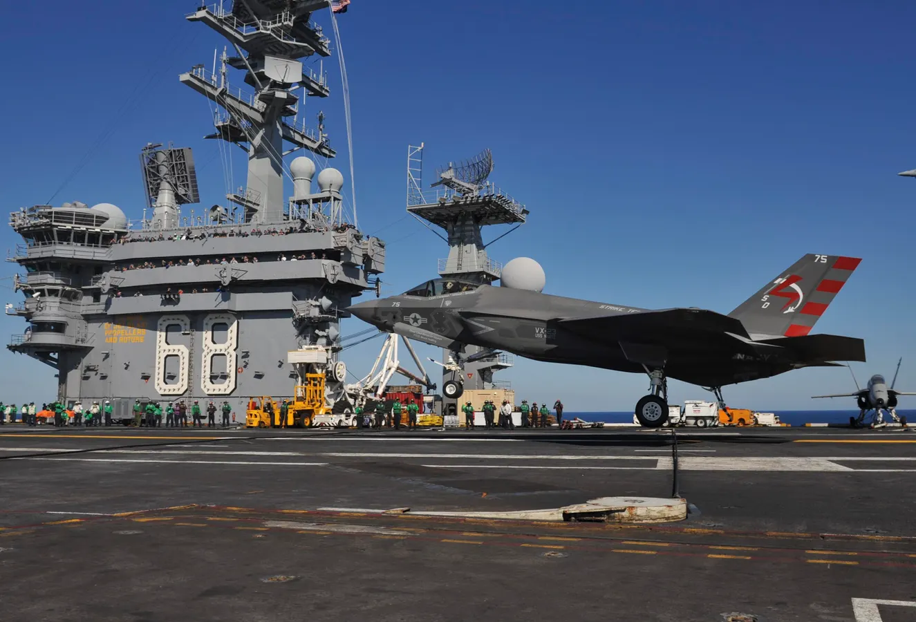 Oldest Active Navy Aircraft Carrier Didn’t Embark Newest Jet Fighters