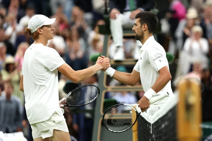 Jannik Sinner Vs. Novak Djokovic By The Numbers