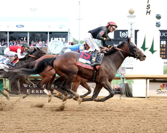 Kentucky Derby And Belmont Winner Golden Tempo Targets Travers Stakes