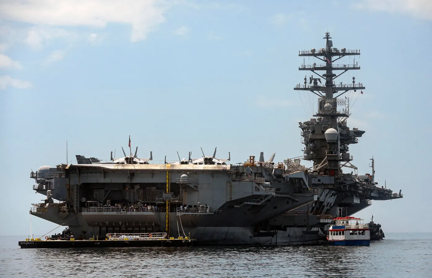 USS Nimitz, The US Navy’s Oldest Carrier, Has Arrived In Norfolk