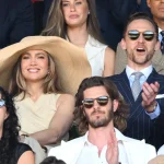 Celebrities In The Stands At Wimbledon Finals Weekend