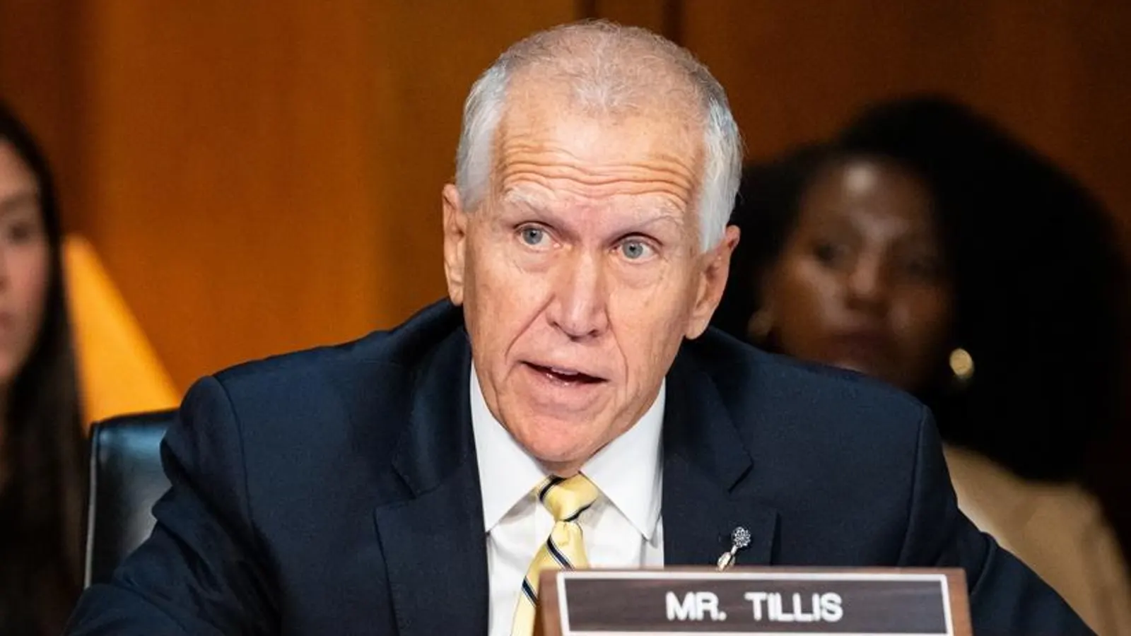 Sen. Tillis Won’t Back Blanche As Trump AG Unless He Meets With Epstein Victims